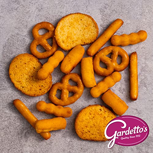 GARDETTO’S SNACK PARTY MIX, PIZZERIA, SAVORY PUB MIX SNACK BAG, 8.6 OZ
