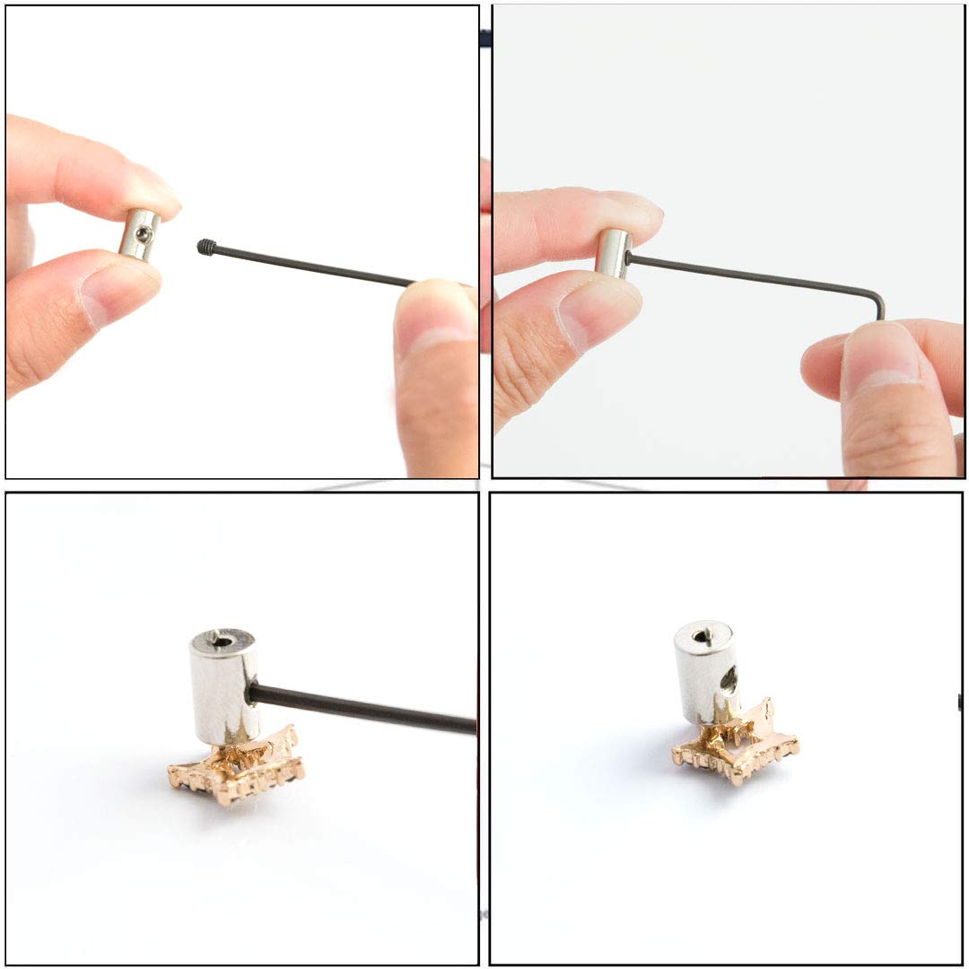 60 Pieces Pin Keepers Pin Locks Pin Backs Locking Clasp Locking Pin