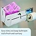 STOUT by Envision STO-TGUD-P TidyGirl Feminine Hygiene Disposal Bag Dispenser, Durable, Easy to Fill, Install, and Clean, Plastic, Gray