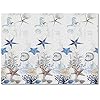 2x3ft-Large-Area-Rugs-for-Living-Room-Nautical-Tropical-Ocean-Collection-Area-Runner-Rugs-Non-Slip-Bedroom-Carpets-Hallways-Rug-Outdoor-Indoor-Nursery-Rugs-Decor-Anchor-Starfish-Shell-Seahorse 2x3ft Large Area Rugs for Living Room, Nautical Tropical Ocean Collection Area Runner Rugs Non Slip Bedroom Carpets Hallways Rug, Outdoor Indoor Nursery Rugs Décor, Anchor Starfish Shell Seahorse