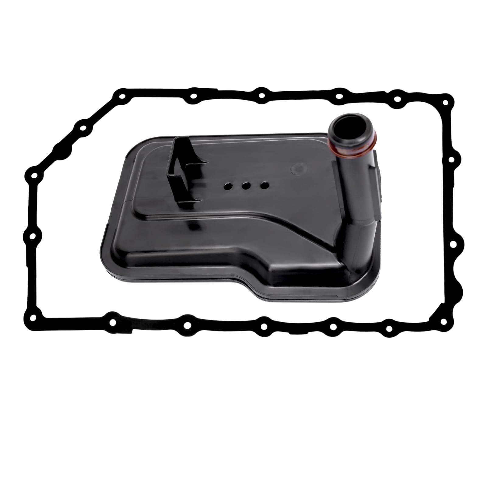 Photo 1 of 24236933 6L80E 6L90E Transmission Filter with Gasket Kit Compatible with Chevy Express Silverado 1500 2500 3500 Suburban GMC Savana Sierra Yukon CTS Escalade, Replaces# 24236517