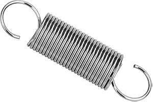 2 Pcs Stainless Steel 304 Extension Springs with Hooks,1.8mm Wire Dia,14mm OD,120mm Length