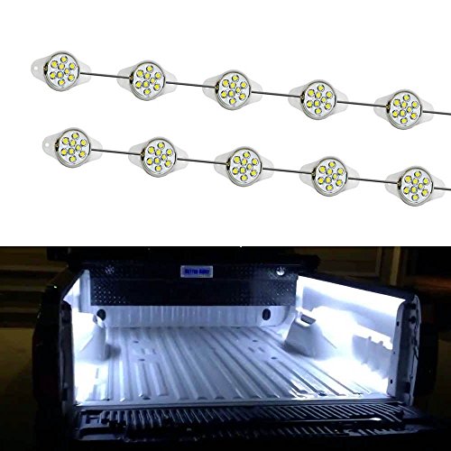 Ijdmtoy 10-piece universal fit 90-led waterproof xenon …