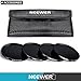 Neewer 4 Pieces 67MM Infrared X-Ray IR Filter Set: IR720, IR760, IR850, IR950 with Filter Carrying Pouch for NIKON D7100 D700 D5200 D5100 D500 D3300 D3200 D3000 D90 D80 DSLR Cameras