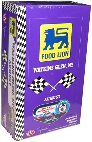 1992 August Food Lion Watkins Glen, New York Richard Petty Racing Box - 96P4C