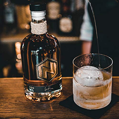 neeka GINRUM | Mandarine + Vanille + Karamell | 0.5 L | Handcrafted in the Black Forest – Germany | 100% GinRum Geschmack – Bild 5