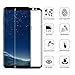 Galaxy S8 Screen Protector, Fastbe [ Black ] 3D Tempered Glass Screen Protector ( 0.25mm Thin Premium ) Only for Samsung Galaxy S8