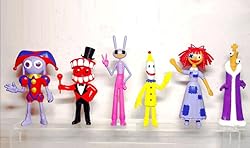 6PCS Amazing Digital Circus Action