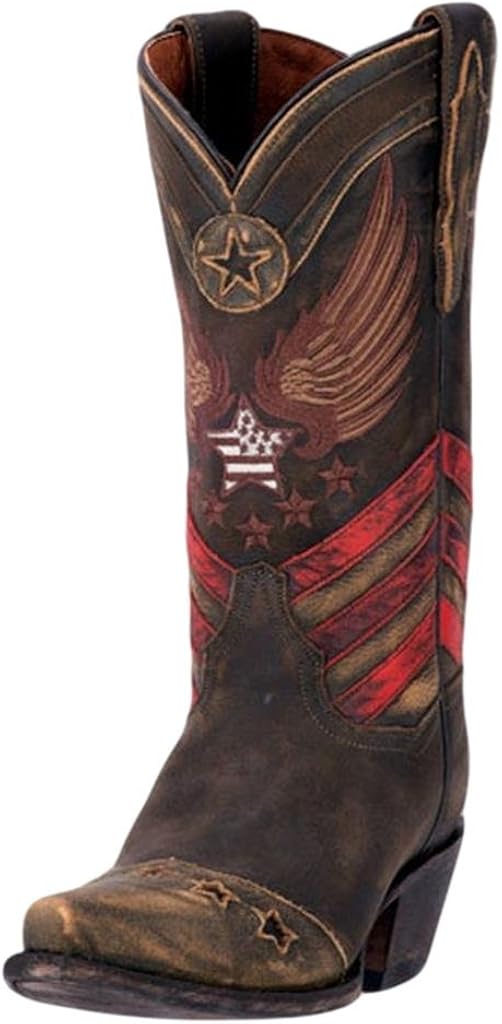 calf length western boots