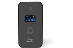 Mindsight Personal Timed Lock Box | Unplug from Phones and Other Small Distractions | 3 Modes based on Willpower | Easy to Use | Out of Sight ~ Out of Mind | Boost Your Mental Wellness