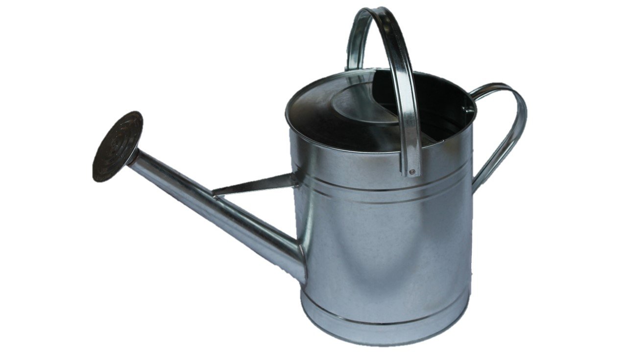Greenkey 10 Litre Traditional Galvanised Watering Can