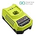 P117 Charger Dual Chemistry for Ryobi 18V 14.4V 12V 9.6V Battery Lithium Ni-Cd Ni-Mh P100 P102 P103 P104 P105 P107 P108