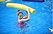 Fun Float Swimming Pool Noodle, Soft Closed-Cell Memory Foam, Vinyl Coated, Unsinkable, Strong Buoyant Power, Fun in Water Lake River Pool as Swimming Floating Toy Equipment Blue