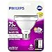Philips PAR30 LED Short Neck Bright White Light Bulb 750-Lumen, 3000K Dimmable, 8W (75-Watt Equivalent), Wet Location Indoor-Outdoor, E26 Base, 6-Pack