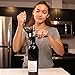 Rabbit Wine Bottle Opener | Uncork Wine Bottles with Ease | Stylish Ergonomic Design, Spiral Corkscrew with Foil Cutter | Luxurious Black Gift Box Set | The Ultimate Kitchen and Bar Utensil,