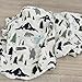 GRACED SOFT LUXURIES Muslin Swaddle Blankets | Breathable, Luxury, Soft & Decorative Baby Swaddle Blanket | Woodland Forest, 2-Pack - 47