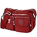 Oakarbo Everyday Crossbody Bag Lightweight Waterproof Multi Pockets Travel Shoulder Bag