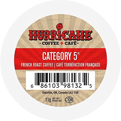 HURRICANE COFFEE, CATEGORY 5, 24 COUNT, 9.31 OZ