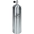 TUDIVING-11.1L Scuba Diving Tank,80 cu. ft Aluminum Tank,4500psi Scuba Cylinders,Diving Bottle with Scuba Valve