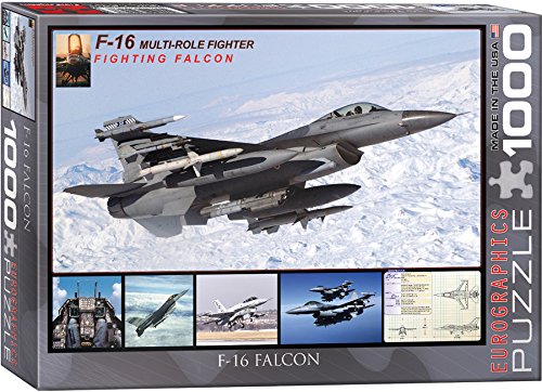 EuroGraphics F-16 Fighting Falcon Puzzle (1000-Piece)