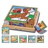 Toy Melissa & Doug 3771, Pets Cube Puzzle Book