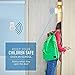 Hands-Free Door Chime or Window Alert with Magnetic Sensors, Activates When Door or Window is Opened, Door Open Chime or Window Alert, 1 Door Sensor + 1 Plug-in Receiver