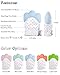 Giftty Panda Teething Mitten, Wearable Teething Toys Teether Mitt for Babies, Self-Soothing Toy with Handy Travel Bag