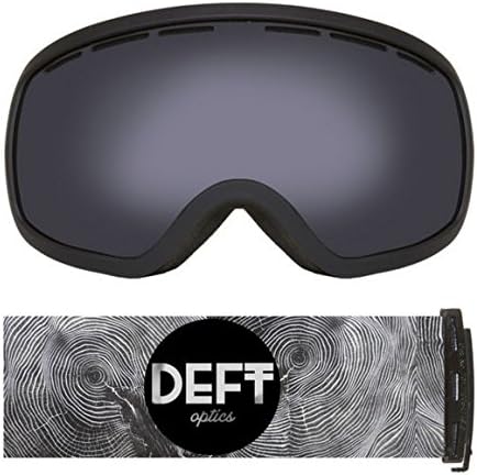 Deft Optics Unique Snow Goggles - Anti-Fog Removable Lens