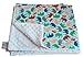 Baby Elephant Ears Head Support Pillow & Matching Blanket Gift Set (Blue Elephant)