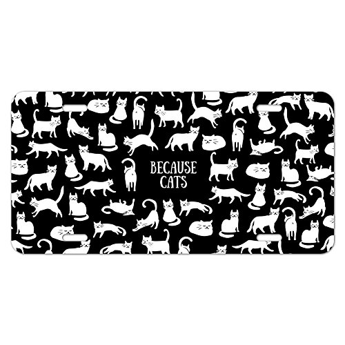 Cat License Plates Kritters in the Mailbox Cat License Plate