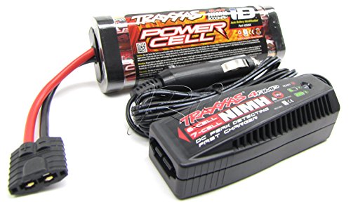 Skully/Craniac BATTERY & CHARGER NiMh 8.4v hump p Stampede Rustler Bandit Monster Jam Slash 2975 2926xTraxxas 36064-1