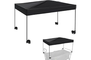 VOONKE Universal model Wagon Canopy Cover Garden Push Awning Portable Outdoor Stroller Accessories Awning for Garden Wagon,Shopping,Camping (Suitable for Folded,Gathering Folded Wagon)19.7*35.4 inches