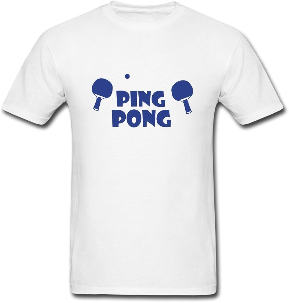 PrintShirt Wholesale Men's Table Tennis Tennis TShirts White XXLarge