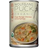 Wolfgang Puck Organic Chicken & Dumplings Soup, 14.5 Ounce (Pack of 12)