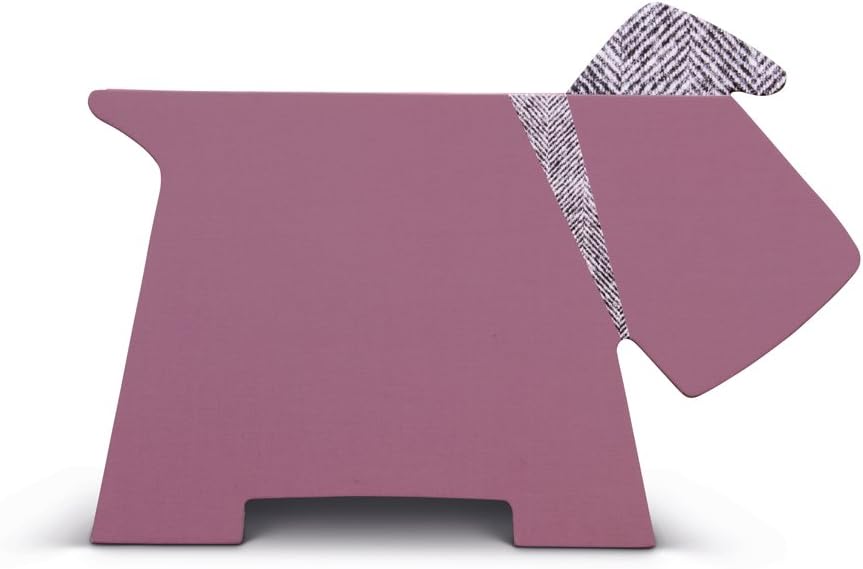 IF Stay! Doggy Book Rest - Purple Herringbone - Image 5