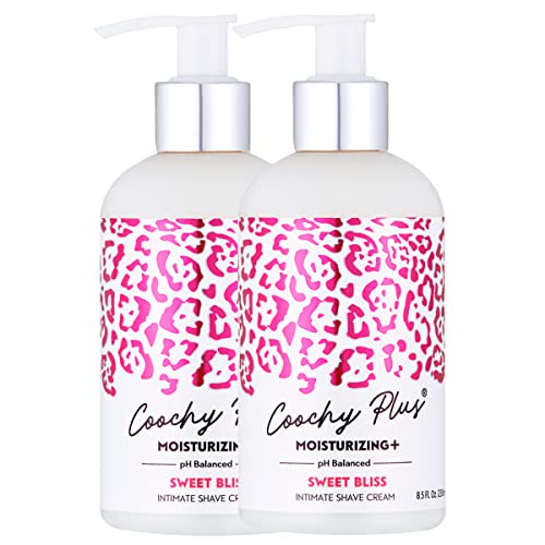 Coochy Plus Intimate Shaving Cream SWEET BLISS For Pubic, Bikini Line