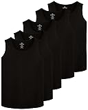 Real Essentials 5 Pack: Men's Dry-Fit Muscle Tank