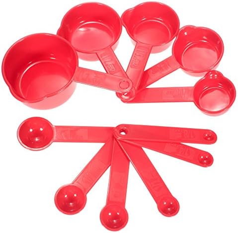 11pcs Plastic Measuring Spoons Baking Coffee Cups Tablespoon Tools Set