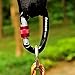 Locking Climbing Carabiner Set of 5-25kN Rated 4457 LBS EN12275 Certified, Screw-Gate D-Ring Clips, 7075 Aluminium Hook, Super Light and Rust Free, D Shaped 3.94in, Black