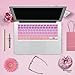 Batianda New Ombre Color Keyboard Cover Protector Silicone Skin for MacBook Air 13