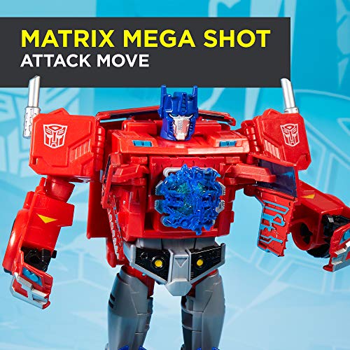 Transformers Toys Optimus Prime Cyberverse Ultimate Class Action Figure