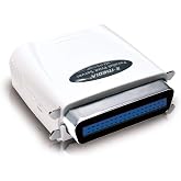 X-MEDIA XM-PS110P 1-Port 10/100Mbps Fast Ethernet Parallel Print Server | Parallel Centronics Port Network Print Server