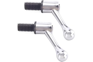 UCCKEYI 2PCS Milling Machine Table Lock Vertuical Mill M1/2 Bolt Handle Fit for Bridgeport