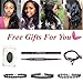 Bfary Hair Body Weave 4 Bundles Human Hair for Black Women 8A 100% Unprocessed Body Wave Hair Extension Natural Color (14 16 18 20 )