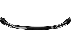 Front Bumper Lower Spoiler Lip for Hyundai Genesis Coupe 2 Door 2013-2016 Matte Black Gloss Black Carbon Fiber Look
