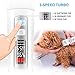 AFBEST Dog Clippers, Professional Pet Hair Grooming Clippers Low Noise Rechargeable Cordless Electric Hair Clippers (White)