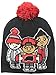 TRUKFIT Big Boys' Character Beanie Hat, Black, One Size
