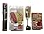 Curl-a-Dog, Stufz Burger Press, Smart Living Meat Tenderizer & 4PK BBQ Skewers Bundle - 4 Items
