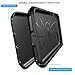 LUVVITT Super Armor Case with Dual Layer Shockproof Protection for Apple iPhone SE 2020 / iPhone 7 (2016) / iPhone 8 (2017) - Black