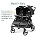 Peg Perego Book for Two Baby Stroller, Onyx